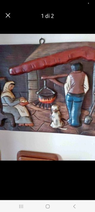 Quadretto in legno 