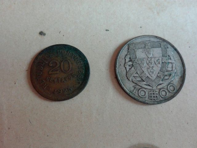 Seis monedas antiguas