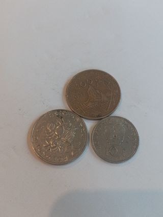 Lote de monedas de la Polinesia fr