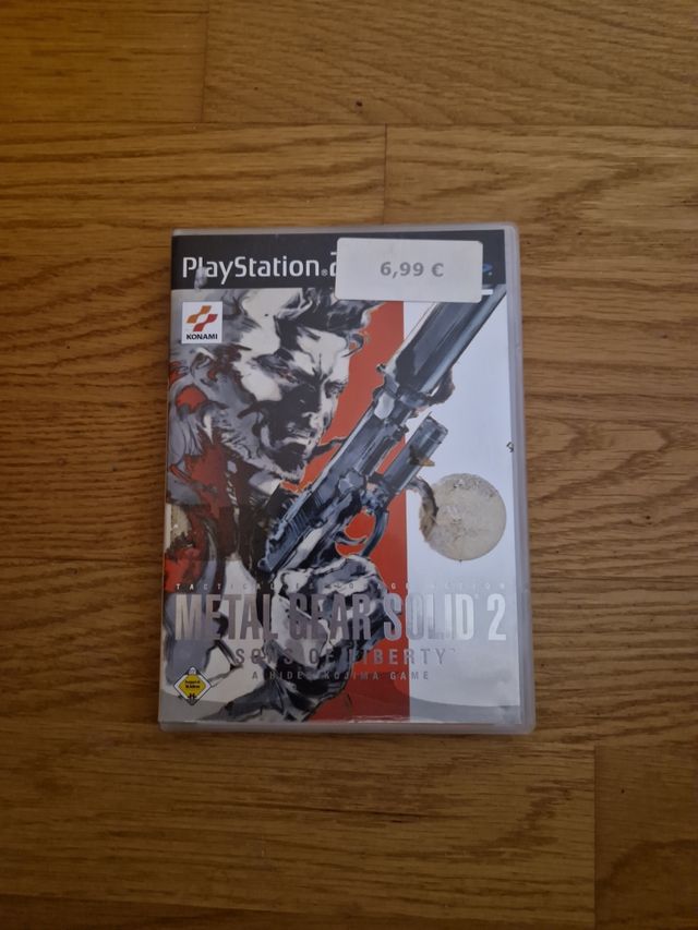 Metal Gear Solid 2 PS2