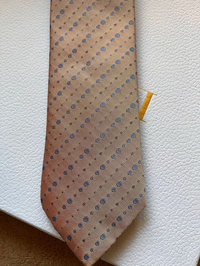 corbata Hermes seda salvaje original