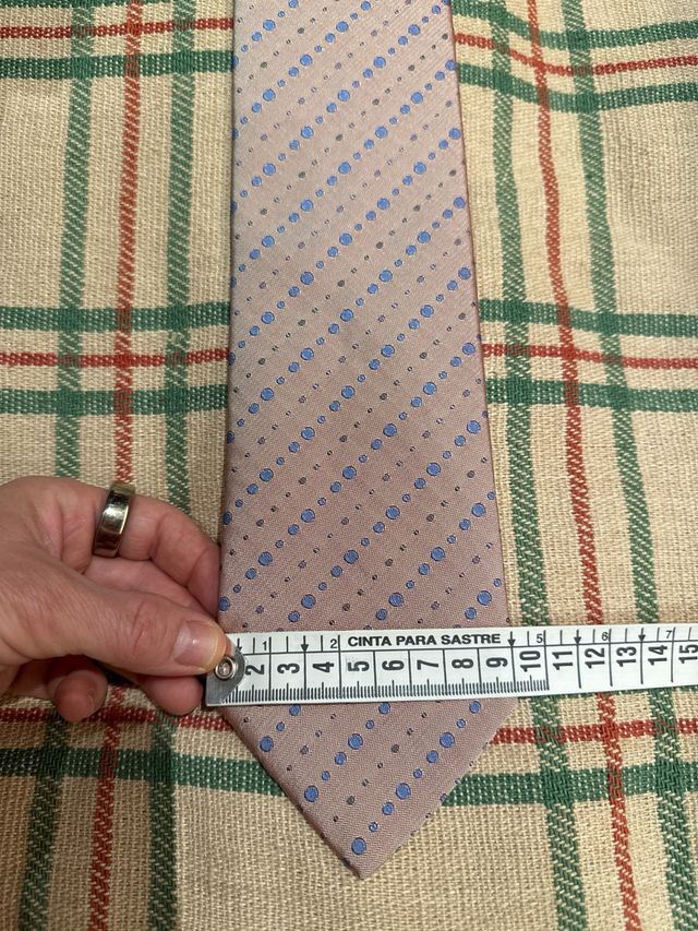 corbata Hermes seda salvaje original