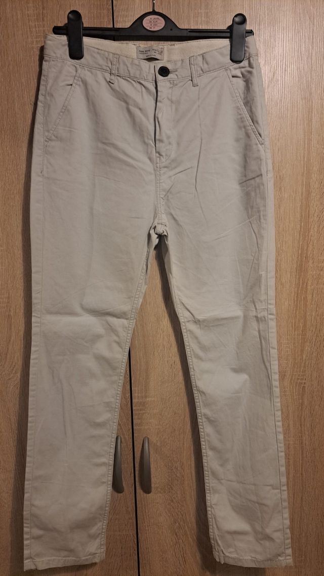 Pantalón chino zara boys blanco roto. Talla 11 12.
