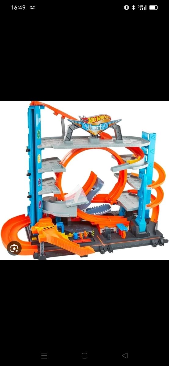 Parking hotwheels grande