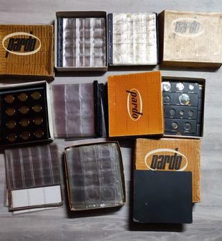 PORTAMONETE MARRONI (LOTTI PER TUTTI GLI ALBUM)