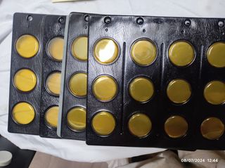 PORTAMONETE MARRONI (LOTTI PER TUTTI GLI ALBUM)