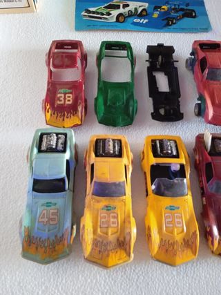 Lote carrocería Chevrolet Corvette exin Scalextric