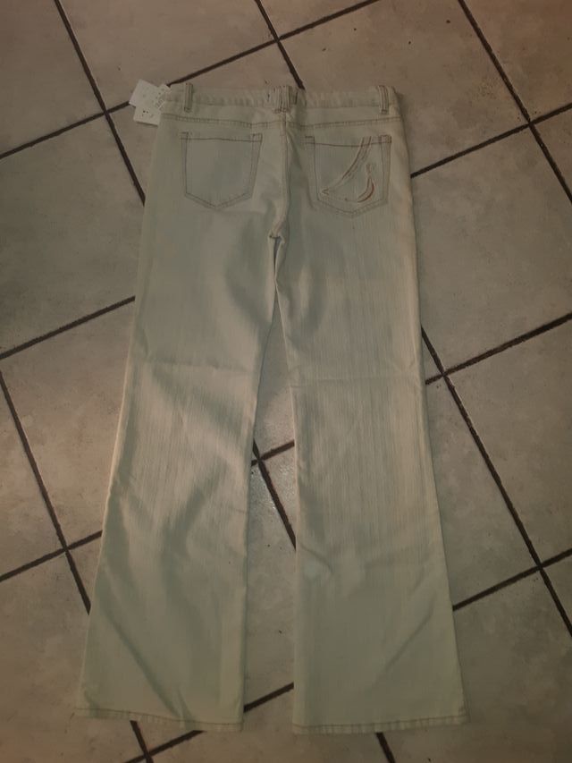 jeans a zampa azzurro chiaro Luan Sare' tg 50