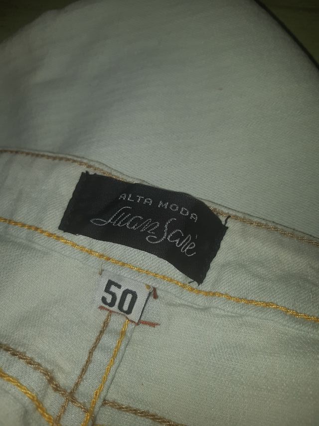 jeans a zampa azzurro chiaro Luan Sare' tg 50
