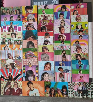 58 postales Patito Feo Panini