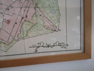 Quadro Pianta Storica della città di Firenze