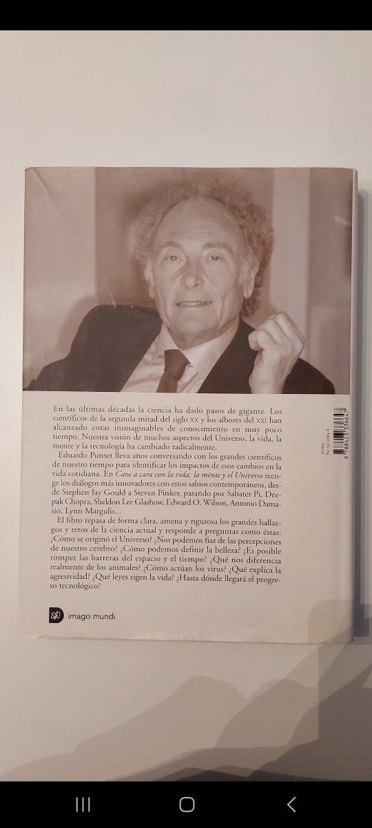 Cara a cara con la vida, la mente y el Universo