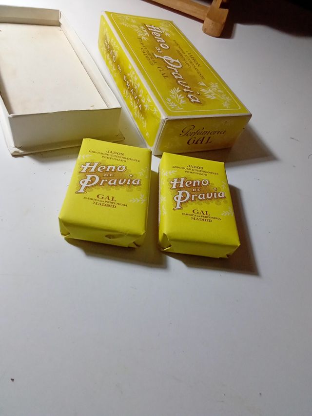 Caja de jabones Heno de Pravia