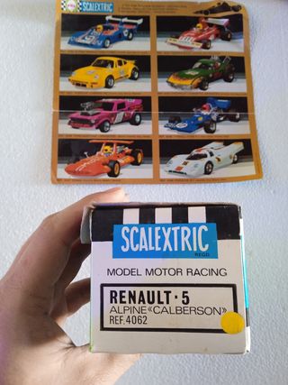 Renault 5 carberson copa scalextric exin