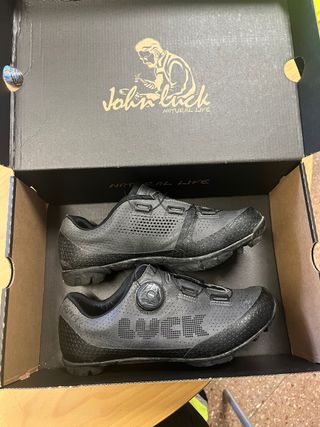 Zapatillas mtb+calas T 38