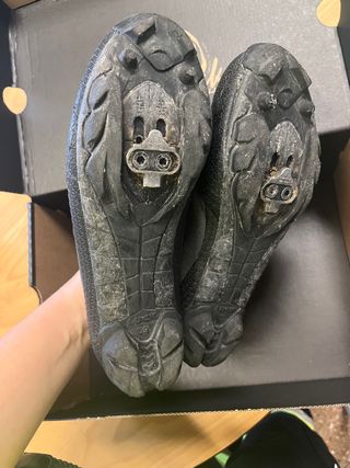Zapatillas mtb+calas T 38