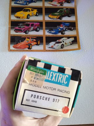 Scalextric porche 917 exin dtm velocidad scx