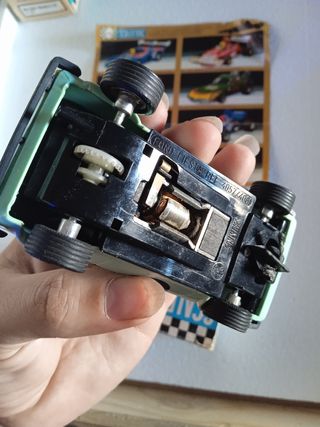 Ford fiesta 1.300 scalextric exin azul