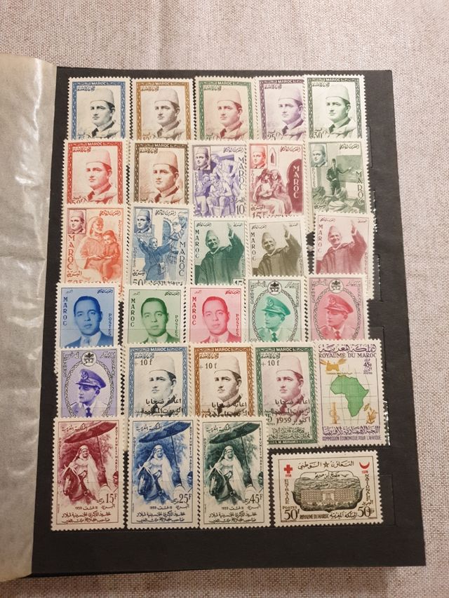 Album di francobolli del Marocco