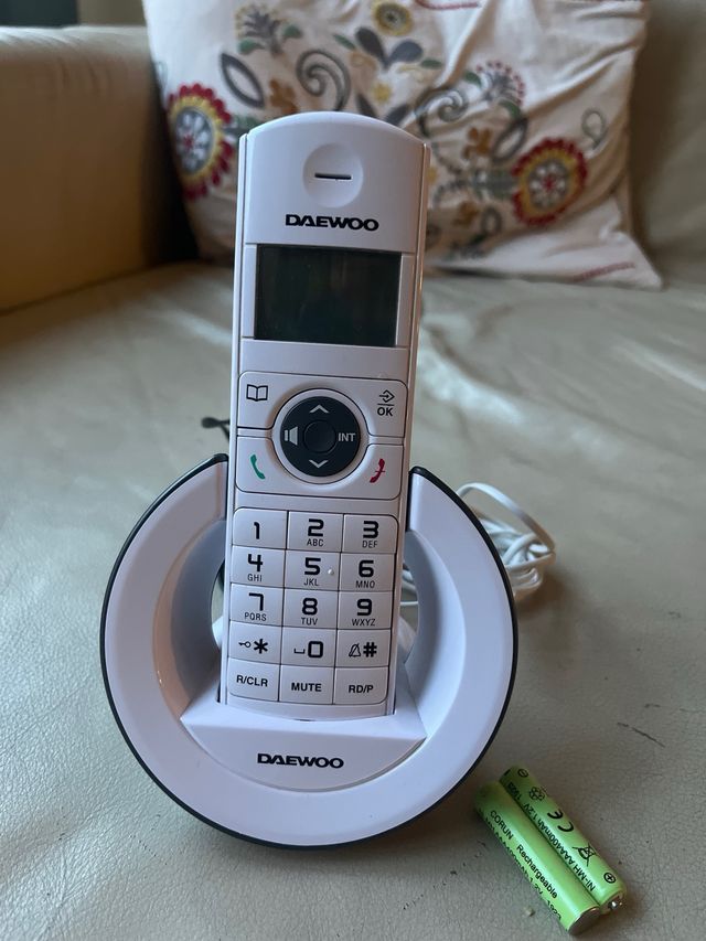 Teléfono inalámbrico Daewoo nuevo