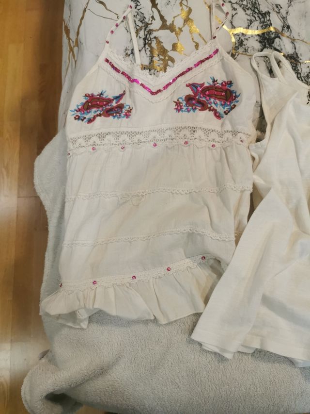 Lote camisetas verano niña