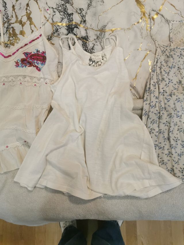 Lote camisetas verano niña