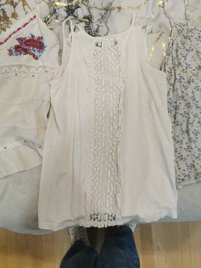 Lote camisetas verano niña