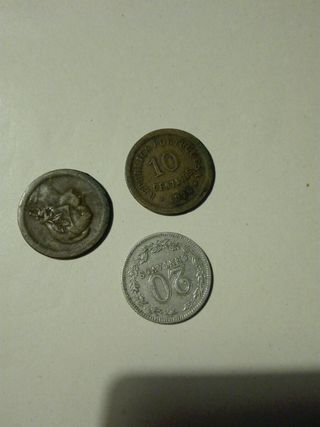 3 monedas antiguas