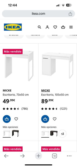 Escritorio Micke Ikea