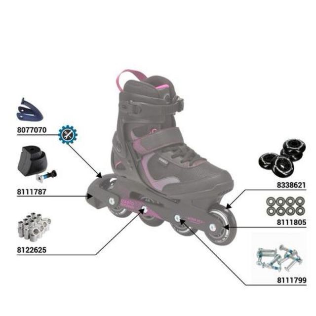Patines Active Fit.3 Oxelo