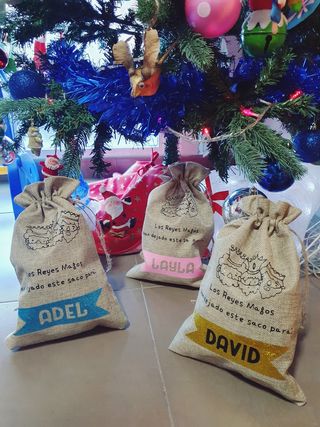 Sacos Reyes Magos personalizados