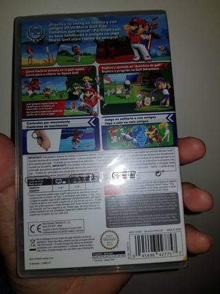 Mario Golf Super Rush Switch PRECINTADO