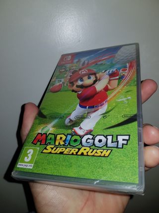 Mario Golf Super Rush Switch PRECINTADO