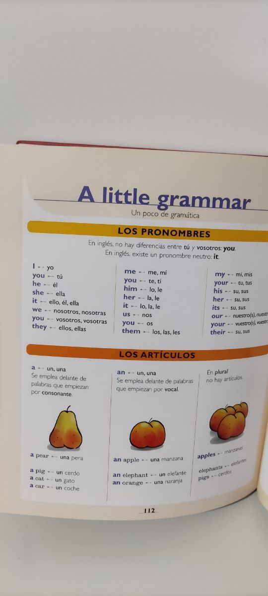 Mi primer diccionario de inglés.