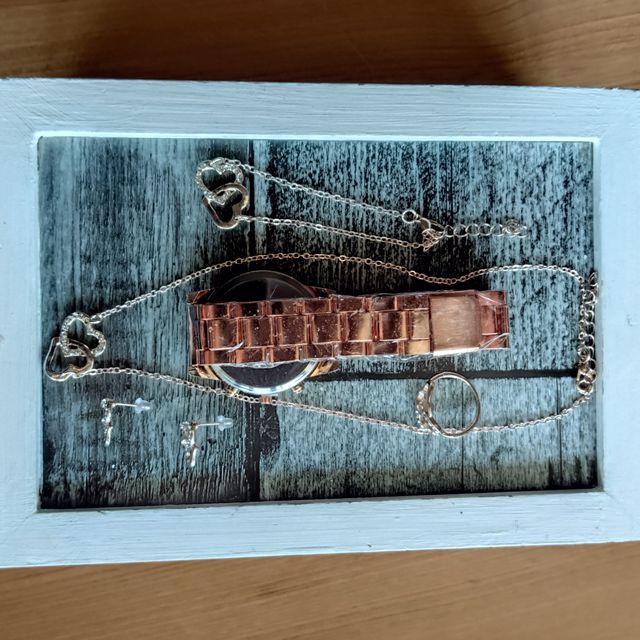 Reloj pulsera señora y conjunto bisuteria