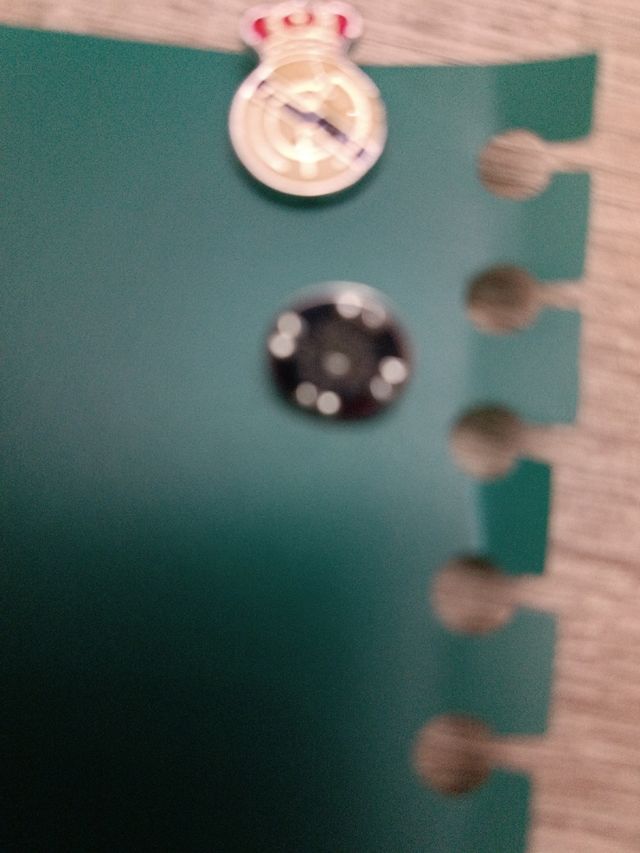 Spilla in argento del Real Madrid