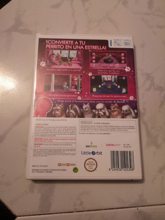 wii Barbie y el salon belleza mascotas