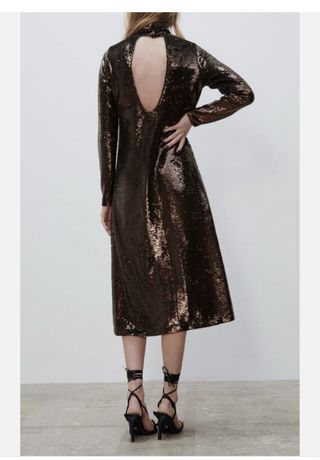 vestido LENTEJUELAS Sin estrenar