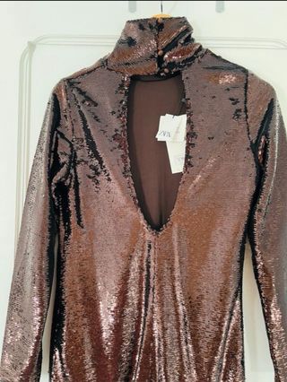 vestido LENTEJUELAS Sin estrenar