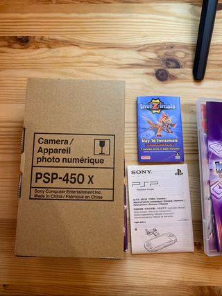 Juego y caja de cámara PSP