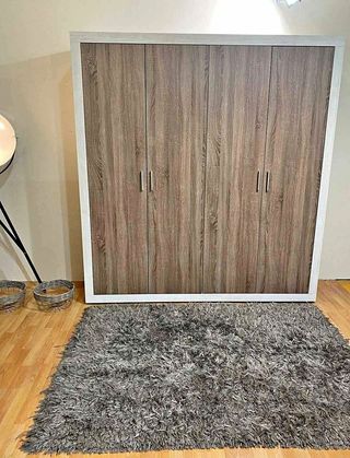 Armario 4 puertas grande pino y trufa NUEVO