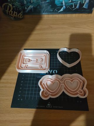 🍪 Cortadores Retro y tematica amorosa 
