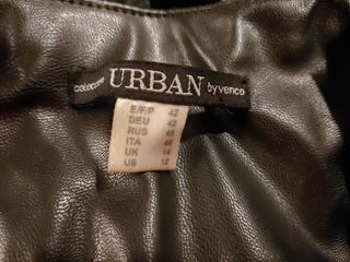 Chaqueta polipiel de mujer