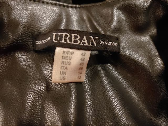 Chaqueta polipiel de mujer