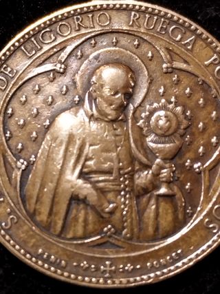 MEDALLA SAN ALFONSO DE LIGORIO (1871)
