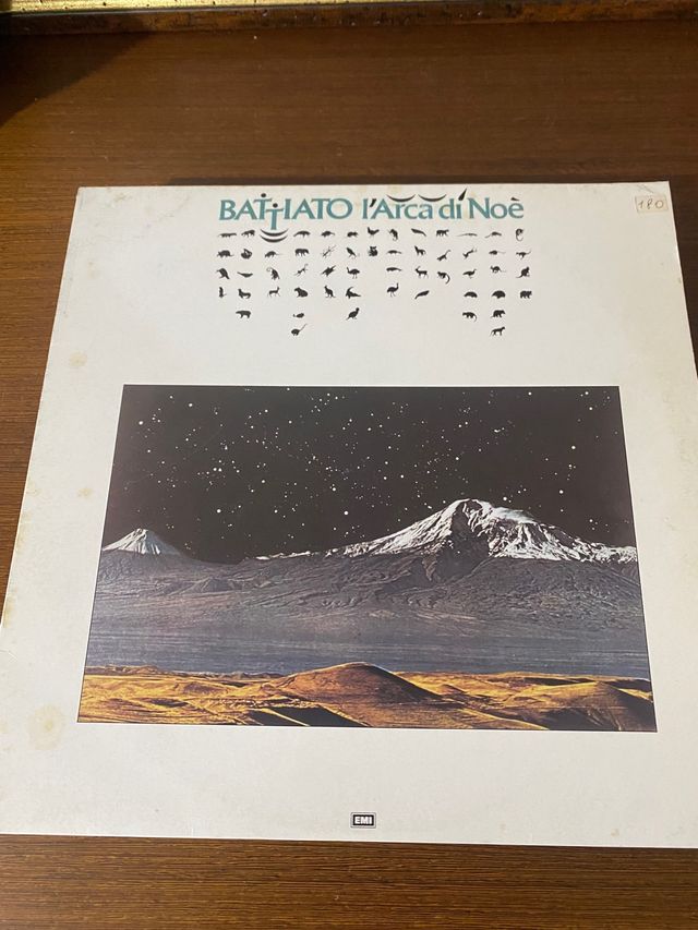 Lp De Gregori, Battiato, Vanoni, Battisti