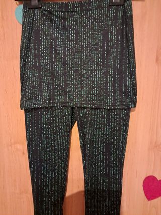 Leggin con falda