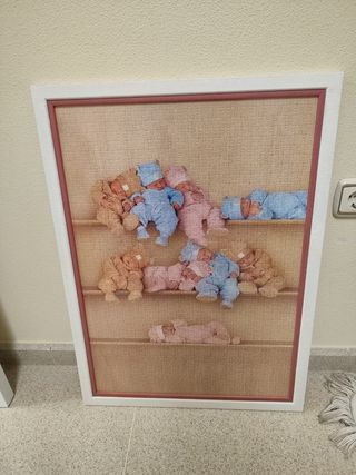 Puzzle cuadro bebes