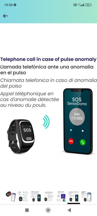 Reloj teleasistencia personas mayores
