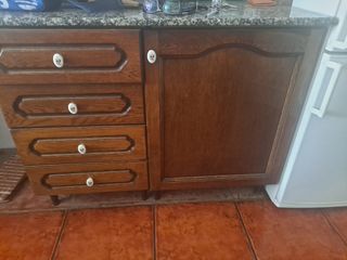 muebles de cocina y Sus módulos correspondiente